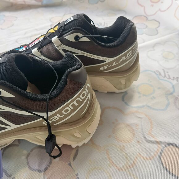 SALOMON Brown Outdoor Hiking Shoes - Picture 6 of 8